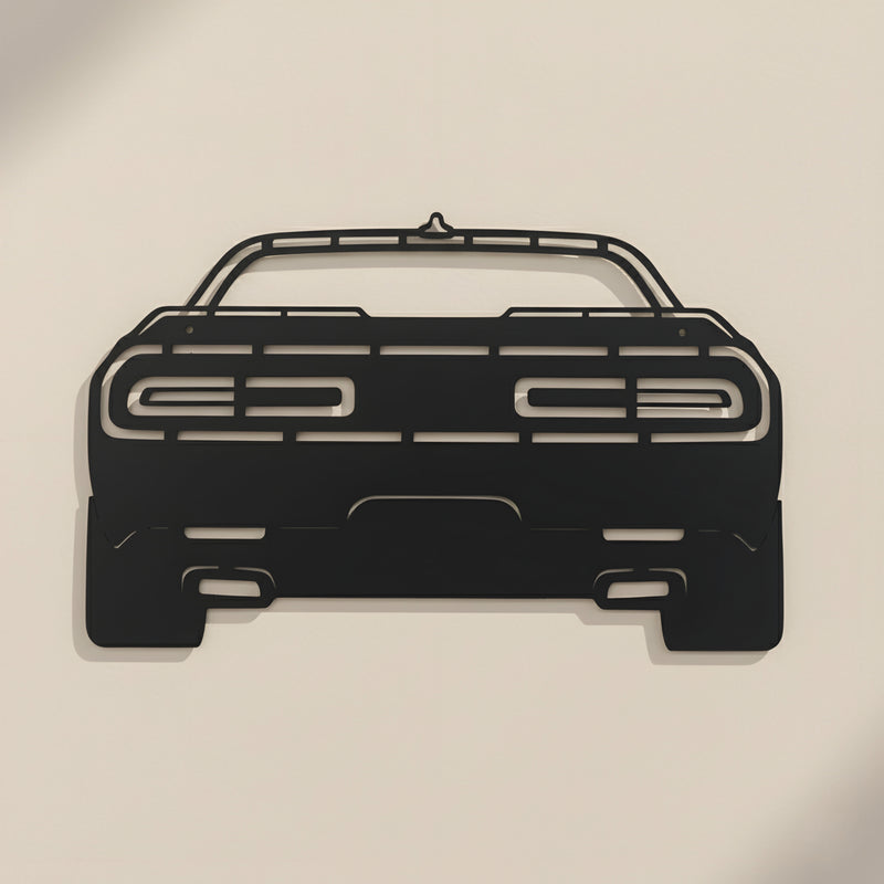 AESTHEX Classic Muscle Car MDF Wall Art – Laser Cut Automotive Home Décor