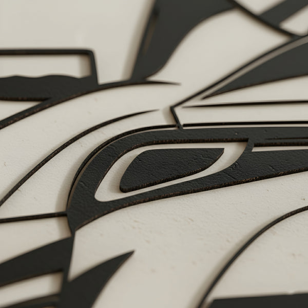 AESTHEX GR Supra Wall Art – Laser Cut MDF